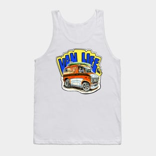 "Van Life" Sticker, Cali Tank Top